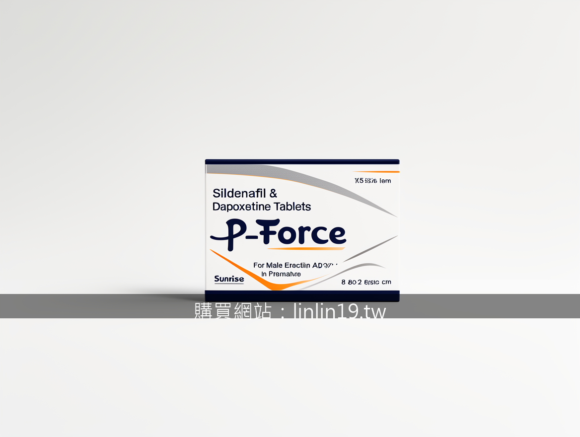 Minimalist product photography. Photograph the P-Force Sildenafil & Dapoxetine T