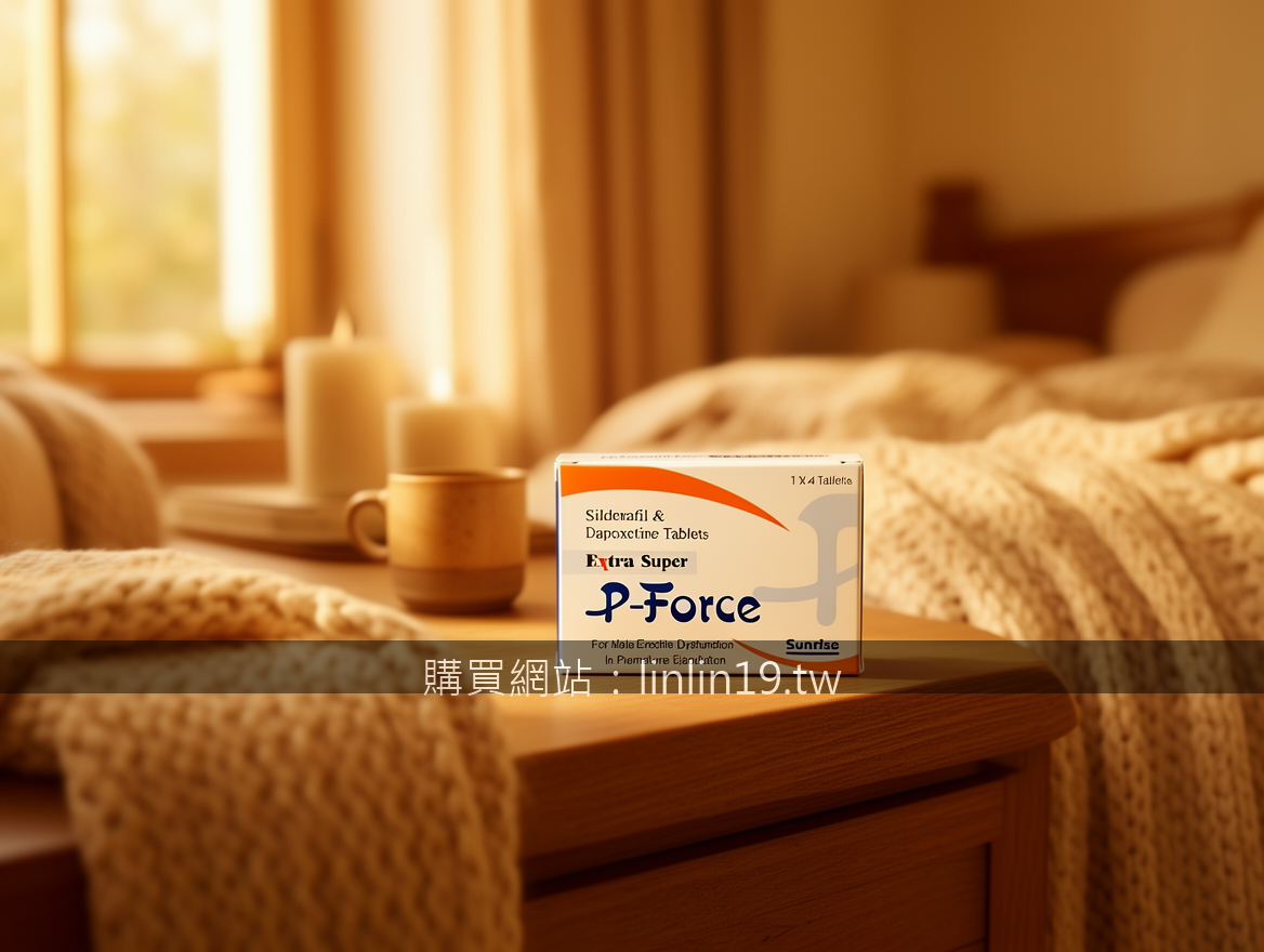 Cozy home lifestyle product photography.
Subject: Place the P-Force Extra Super 