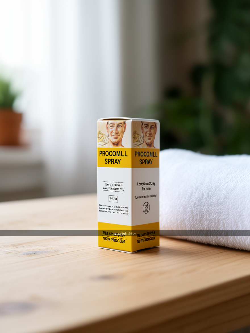 Scandinavian hygge product photography. Photograph the Procomll Spray Delay Spra